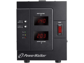 STABILIZATOR NAPIĘCIA AVR POWERWALKER 230V, 3000VA 1X SCHUKO OUT, TERMINAL IN/OUT