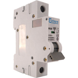 Europa Components EUC1P16C Single Pole MCB 10kA C Curve 16A