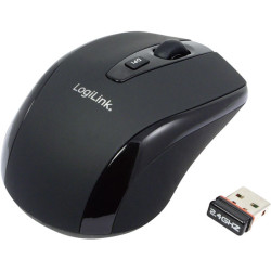 LogiLink&#xAE; ID0031 Mouse Optical Wireless 2.4 GHz Mini - Black