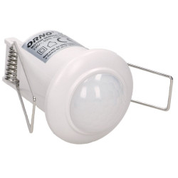 Czujnik ruchu 360° CR-257 ORNO biały IP20 800W obecności