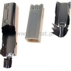 USB Wtyk B4 rozkładany na kabel płaski, biały