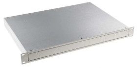 Szuflada do szafy serwerowej, Szuflada, Stal, Szary