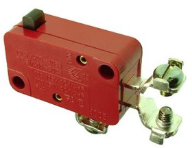 Miniature snap-action switche, On-Off, plug-in connection, pin plunger, 1.5-2.5 N, 10 (4) A/400 VAC, 1005.1101