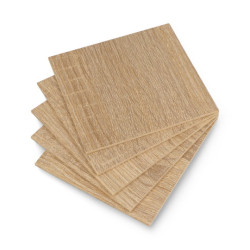 Płyta HDF sonoma - 3mm - 110x120mm - 5 szt.