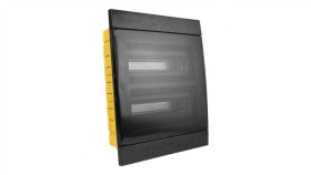 Rozdzielnica Podtynkowa 24 Modułowa Ip40 Czarna 970.24.N M-L 1107