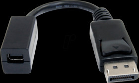 DP2MDPMF6IN DisplayPort to Mini DisplayPort Adapter