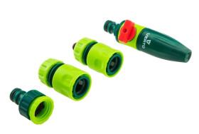 Zestaw ze zraszaczem prostym złączkami przyłączem do kranu 1/2 15G711