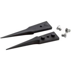 Ideal Tek A5CF Tweezers Tip Pair ESD Scratch-Proof Carbon Fibre 40mm