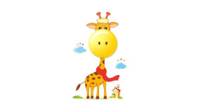Lampka Dziecięca Giraffe 0,6W Led Ml114 Milagro
