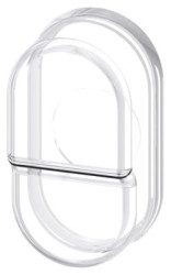 Osłona silikonowa na przycisk podwójny do otworu 22mm przyciski płaski/wysoki bezbarwna SIRIUS ACT 3SU1900-0DH70-0AA0