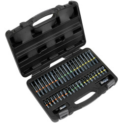 Sealey AK21901 TRX-Star*/Hex/Spline Bit Set Impact 42pc 3/8" &amp; 1/2"Sq Drive