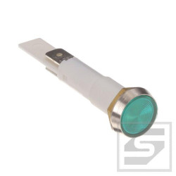 Kontrolka z neonówką C027500NAH 230VAC;10mm;IP67;BULGIN;FL1P-10NJ-4