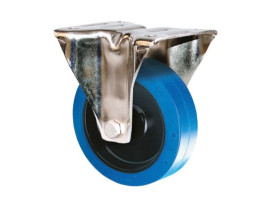 Koło samonastawne średnica kabla 80mm Płyta Guitel Hervieu 100kg wysokość całkowita 108mm