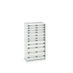 Szafa, kolor: Jasnoszary, materiał: , materiał: stal, 1600mm x 650mm x 800mm, Bott