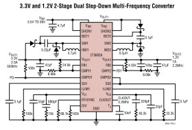 Monolithic Dual Tracking 3.5A Step-Down Switching Regulator