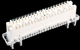 LSAVE10TR - LSA-Plus/Profil connecting/disconnecting strip, 10 paired cables