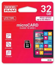 Karta pamięci microSD 32GB Class 10 UHS-I Goodram