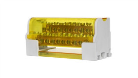 Blok Rozdzielczy Dwubiegunowy Lbr - 211 (125A - 2X11 Otworów)