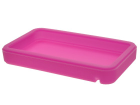 Osłona silikonowa; CSSC115-CL-P; silikon; różowy; 67,1x119,1mm; Takachi; RoHS