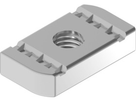 Nakrętka rombowa NRM10 650251 BAKS