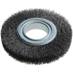 Lessmann 345.162 Wheel Brush D150mm x W23-25 x 50 Bore Set 3 Steel Wire 0.30