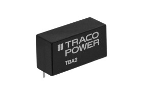 Przetwornica DC-DC, 2W, Uwe 21,6→ 26,4 V DC, Uwy ±12V dc, Iwy ±80mA, TRACOPOWER