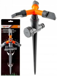 Zraszacz ogrodowy obrotowy wbijany szpilkowy Schmith
