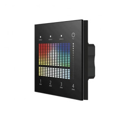 Panel LED naścienny Skydance - RGB+CCT - 4 strefy - DALI Bus/24V - TD5-4S(B)