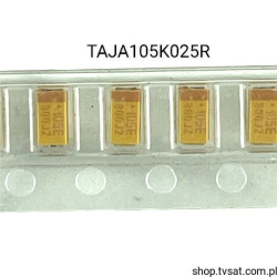 TAJA105K025R Tantalum 1uF 25V 10% SMD-A AVX