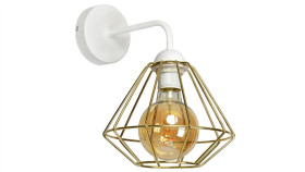 Kinkiet Lupo White/Gold 1Xe27 Mlp6265 Milagro