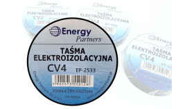 Taśma Elektroizolacyjna Pcw (25Mm X 33M X 0.25Mm) Czarna