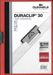 220003 Clip folder, red