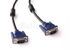 Kabel do monitora VGA D-SUB 2m (M-M) Akyga