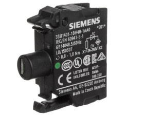 Oprawka blok LED zielony 24-240V AC-DC montaż czołowy przył śrubowe SIRIUS ACT 3SU1401-1BH40-1AA0