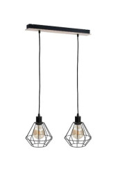Lampa wisząca loftowa 2xE27 ATWOOD