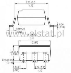 CNY 17-2 transoptor 70V 60mA 63..125% SMD