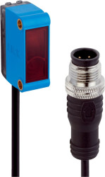 Czujniki fotoelektryczne Odblaskowe w obudowie prostokątnej SICK PNP zakres 0,08 → 12m Światło laserowe