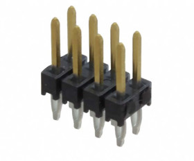 Złącze szpilkowe 8-pinowe raster: 2.54mm 2-rzędowe Samtec