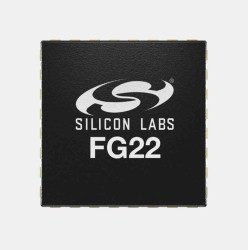 Mikrokontroler bezprzewodowy Silicon Labs EFR32FG22 Wireless Gecko SoC QFN 40-pinowy Montaż powierzchniowy 512 kB 32bit