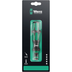 Wera 05073541001 817RSB Rapidaptor Bayonet Bit Holder with Kraftform Handle