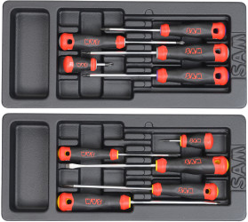 Zestaw wkrętaków SAM 10 szt.