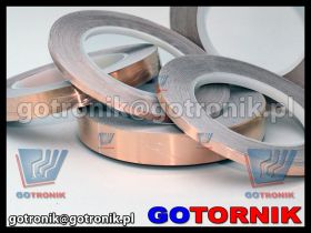 Taśma miedziana EMI z klejem 8mm