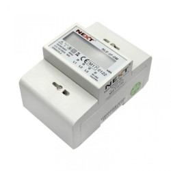 Licznik zużycia energii elektrycznej 3fazowy, MID, na szynę DIN TH-35, lb 0,5-10A, lmax 10A NLE3FDM