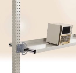 Manuflex ZB3920.5012 Odchylany wspornik 1839x345 mm niebieski błyszczący