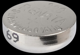 329 Renata, silver oxide, 37 mAh, 7.9 x 3.1 mm