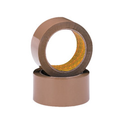 3M&#x2122; KT000000028 Scotch Packaging Adhesive Tape Brown 50mm x 66m