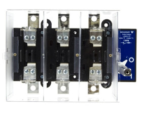 Rozłącznik bezpiecznikowy 3P 400A NH2 z pokrętłem RAB 2 P3/R 63-811529-061