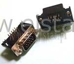 WT do druku kątowy 15 pin ( trójrz. gęsty )