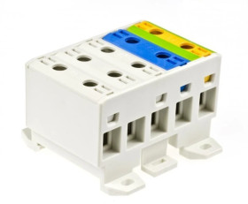 Listwa zaciskowa pięciopolowa 5x16 mm2 (3P+N+PE) GEP-00106