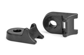 Mocowanie opaski kablowej do opasek 13.5mm długość 38mm szerokość 24 mm średnica otworu 8.2mm HellermannTyton Czarny
